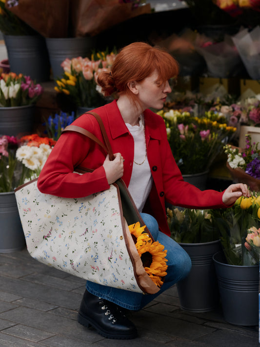 Chelsea Floral Harvest Bag